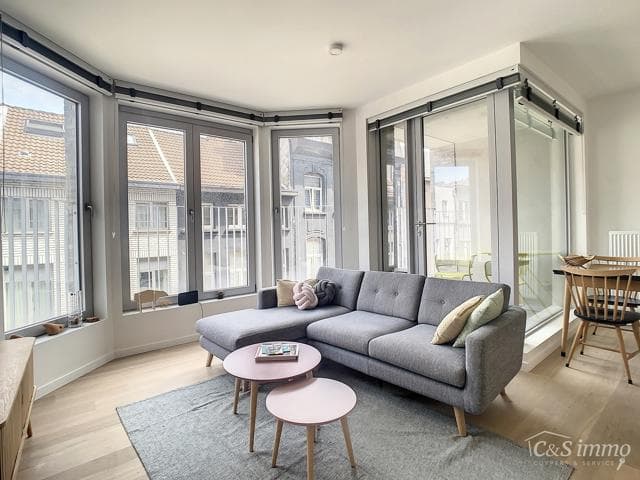 Nieuwbouwappartement in Antwerpen met uitzicht op Park Spoor Noord