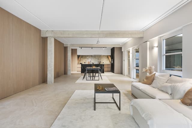 Industrieel en modern loft met 2 slaapkamers