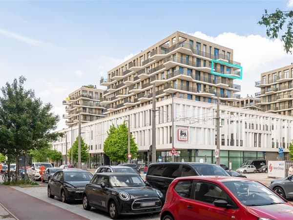 Luxueus, gemeubeld appartement met 3 slaapkamers in Eilandje